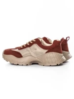 Pantofi Sport Dama din piele naturala 7109 RED-CREAM | FRANCO GERARDO