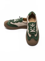 Pantofi Sport Dama din piele naturala 65852 GREEN | FRANCO GERARDO