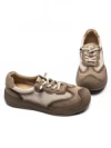 Pantofi Sport Dama din piele naturala 65852 APRICOT | FRANCO GERARDO