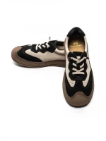 Pantofi Sport Dama din piele naturala 65852 BLACK | FRANCO GERARDO