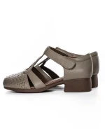 Sandale Dama din piele naturala 1171 GREY | FORMATIONE