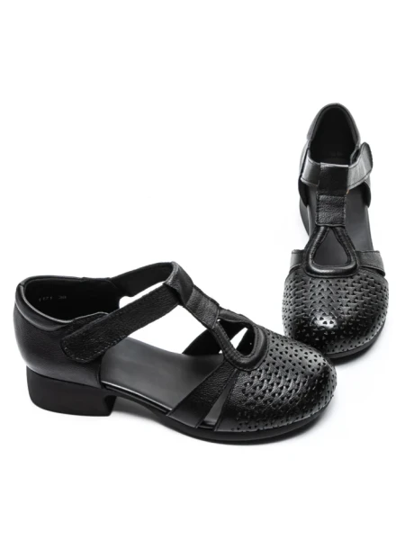 Sandale Dama din piele naturala 1171 BLACK | FORMATIONE