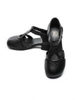 Sandale Dama din piele naturala 1171 BLACK | FORMATIONE