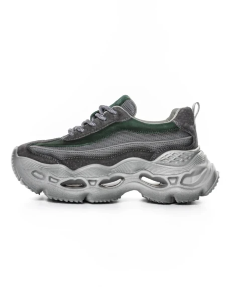 Pantofi Sport Dama din piele naturala HY6376 GREEN | FRANCO GERARDO