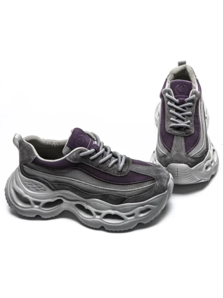 Pantofi Sport Dama din piele naturala HY6376 PURPLE | FRANCO GERARDO