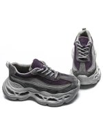 Pantofi Sport Dama din piele naturala HY6376 PURPLE | FRANCO GERARDO