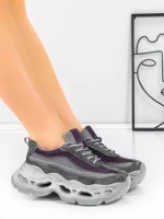 Pantofi Sport Dama din piele naturala HY6376 PURPLE | FRANCO GERARDO