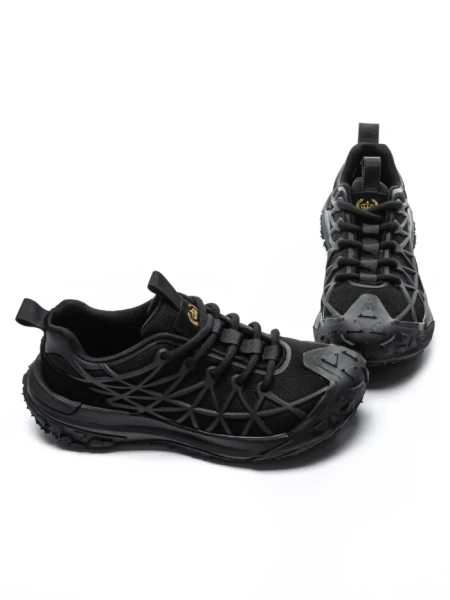 Pantofi Sport Barbati din piele naturala 7516 BLACK | ADVANCER