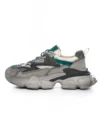 Pantofi Sport Dama din piele naturala HY5798 GREY-LIGHT GREEN | FRANCO GERARDO