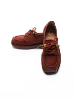 Pantofi Casual Dama din piele naturala 2553 RED | FORMATIONE