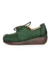 Pantofi Casual Dama din piele naturala 2553 GREEN | FORMATIONE