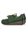 Pantofi Casual Dama din piele naturala 2553 GREEN | FORMATIONE