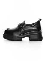 Pantofi Casual Dama din piele naturala 10828 BLACK | FORMATIONE