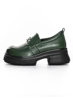 Pantofi Casual Dama din piele naturala 10828 GREEN | FORMATIONE