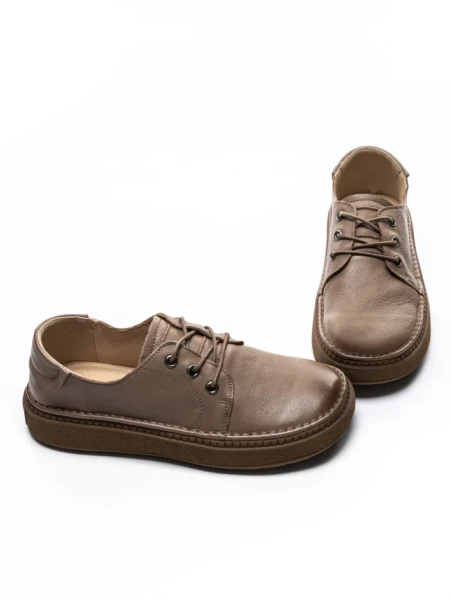 Pantofi Casual Dama din piele naturala 663 APRICOT | ADVANCER