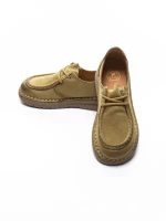 Pantofi Casual Dama din piele naturala 8887 YELLOW | FORMATIONE