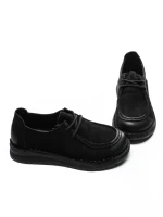 Pantofi Casual Dama din piele naturala 8887 BLACK | FORMATIONE