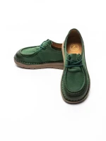 Pantofi Casual Dama din piele naturala 8887 GREEN | FORMATIONE