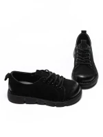 Pantofi Casual Dama din piele naturala 556 BLACK | FORMATIONE