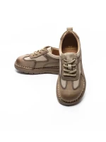 Pantofi Casual Dama din piele naturala 886 CREAM | FRANCO GERARDO