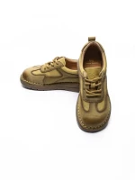 Pantofi Casual Dama din piele naturala 886 YELLOW | FRANCO GERARDO