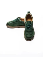 Pantofi Casual Dama din piele naturala 886 GREEN | FRANCO GERARDO