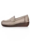 Pantofi Casual Dama din piele naturala 2557 CREAM | FORMATIONE
