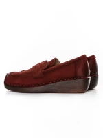 Pantofi Casual Dama din piele naturala 2557 RED | FORMATIONE