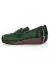 Pantofi Casual Dama din piele naturala 2557 GREEN | FORMATIONE