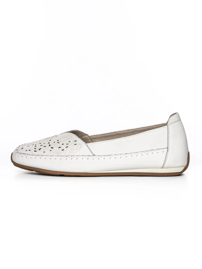 Balerini Dama din piele naturala 5001-1 CREAM | FORMATIONE