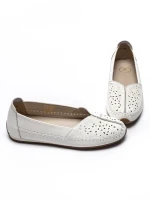 Balerini Dama din piele naturala 5001-1 CREAM | FORMATIONE