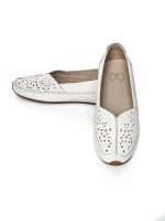 Balerini Dama din piele naturala 5001-1 CREAM | FORMATIONE