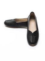 Balerini Dama din piele naturala 5001-1 BLACK | FORMATIONE