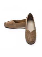 Balerini Dama din piele naturala 5001-1 APRICOT | FORMATIONE