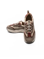 Pantofi Sport Dama din piele naturala 773 RED | FRANCO GERARDO