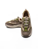 Pantofi Sport Dama din piele naturala 773 LIGHT GREEN | FRANCO GERARDO