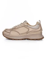 Pantofi Sport Dama din piele naturala 10018 CREAM | FRANCO GERARDO