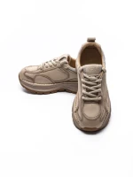 Pantofi Sport Dama din piele naturala 10018 CREAM | FRANCO GERARDO