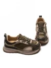 Pantofi Sport Dama din piele naturala 10018 KHAKI | FRANCO GERARDO
