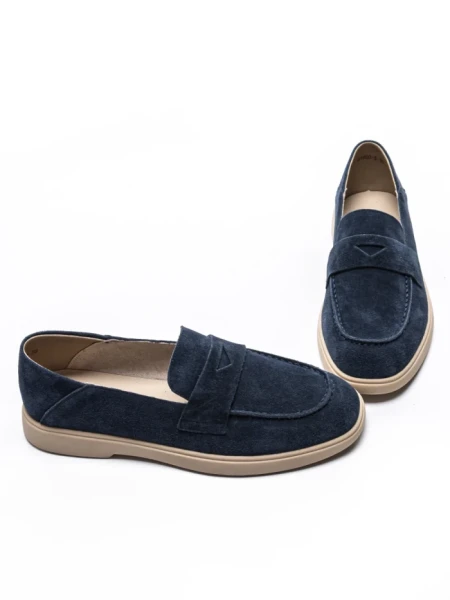 Pantofi Casual Dama din piele naturala 81980-2 DARK BLUE | ADVANCER