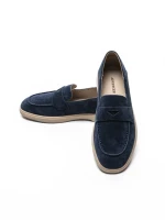Pantofi Casual Dama din piele naturala 81980-2 DARK BLUE | ADVANCER