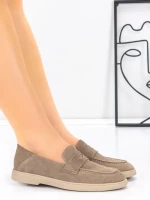 Pantofi Casual Dama din piele naturala 81980-2 APRICOT | ADVANCER