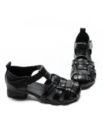 Sandale Dama din piele naturala 7983 BLACK | ADVANCER