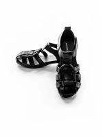 Sandale Dama din piele naturala 7983 BLACK | ADVANCER