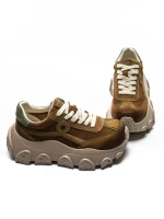 Pantofi Sport Dama din piele naturala 9802 BROWN | FRANCO GERARDO