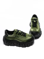 Pantofi Sport Dama din piele naturala 9802 GREEN | FRANCO GERARDO