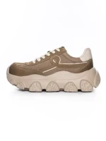 Pantofi Sport Dama din piele naturala 9802 APRICOT | FRANCO GERARDO