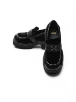 Pantofi Casual Dama din piele naturala 10827 BLACK | FORMAZIONE