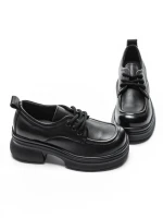 Pantofi Casual Dama din piele naturala 10829 BLACK | FORMAZIONE