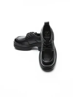 Pantofi Casual Dama din piele naturala 10829 BLACK | FORMAZIONE